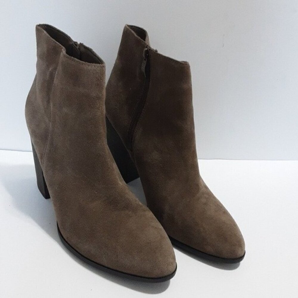 Franco Fortini ankle boots Vanya women 10 leather suede western rodeo festival